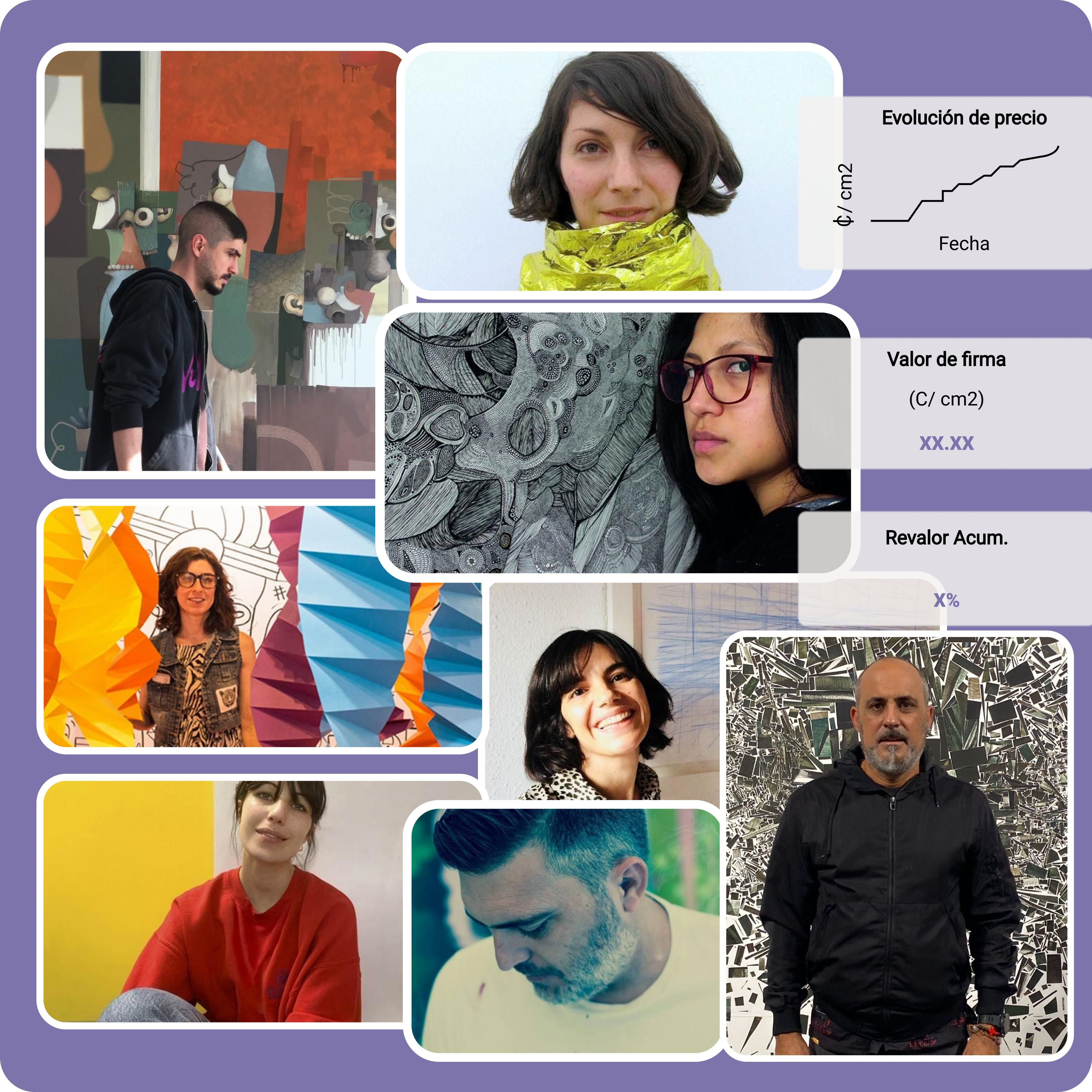 en que artistas invertir